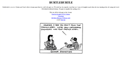 Desktop Screenshot of burtleburtle.net